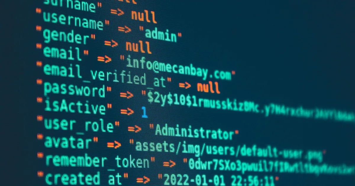 Développeur effectuant la maintenance et la sécurisation d'un site web sur ordinateur
